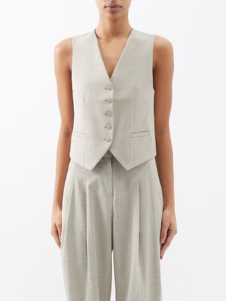 The Frankie Shop + Gelso Tailored Waistcoat