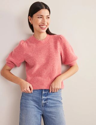 Boden + Ribbed Fluffy Top