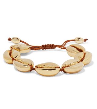 Tohum + Large Puka Gold-Plated Bracelet