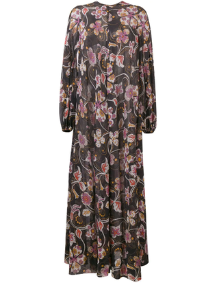 William Vintage + 1967 Floral Maxi Dress