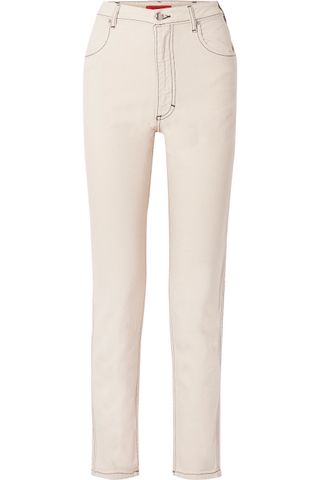 Eckhaus Latta + El High-Rise Straight-Leg Jeans