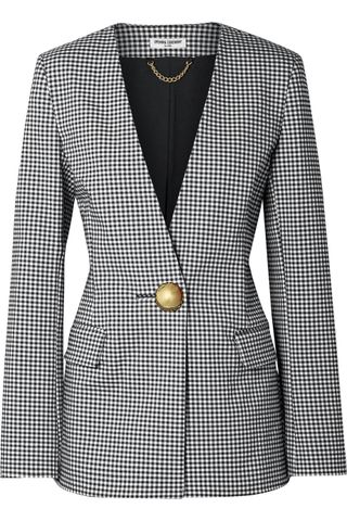 Opening Ceremony + Gingham Cady Blazer