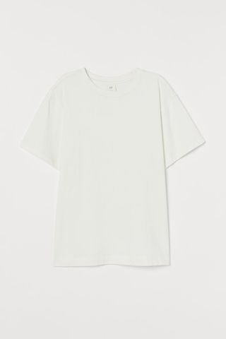 H&M + Straight-Cut T-Shirt