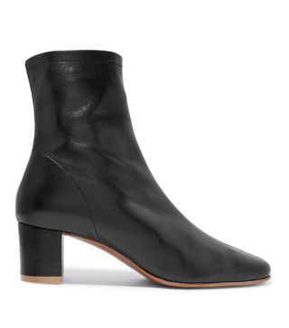 By Far + Sofia Leather Ankle Boots