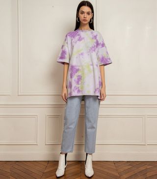 Pixie Market + Tie-Dye Oversize T-Shirt
