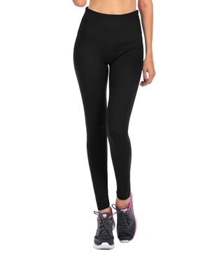 Viv Collection + Signature Leggings Yoga Waistband Soft and Strong Tension w/Hidden Pocket
