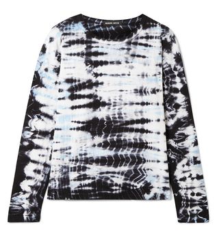 Markus Lupfer + Sophie Tie Dyed Cotton Jersey Top