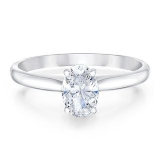 Helzberg + Diamond Solitaire Engagement Ring