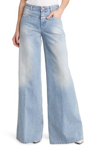 Closed + High Waist Flared Jeans