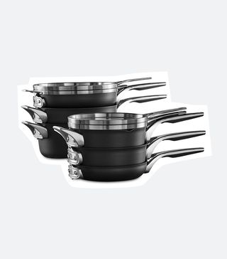 Calphalon + Premier Space-Saving Cookware Set