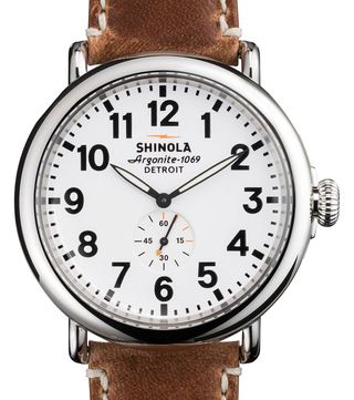 Shinola + The Runwell Leather Strap Watch