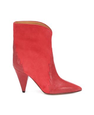 Isabel Marant + Leider Suede Ankle Boots