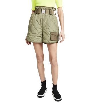 Ganni + Ripstop Quilt Shorts