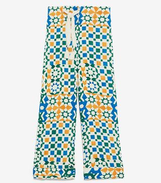 Zara + Limited Edition Studio Printed Trousers