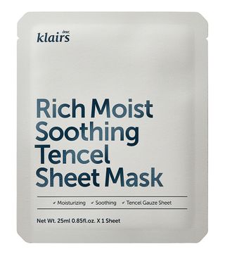 Klairs + Rich Moist Soothing Tencel Sheet Mask