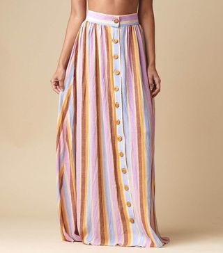 Montce + Mallorca Stripe Cotton Edith Skirt