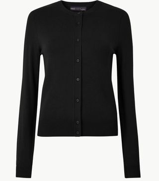Marks and Spencer Collection + Crew-Neck Cardigan