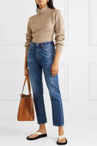 Citizens of Humanity + Charlotte High-Rise Straight-Leg Jeans