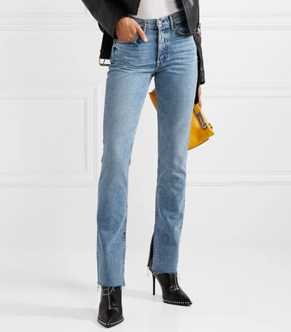 The 16 Best Split-Hem Skinny Jeans for Your Ankle Boots | Who What Wear