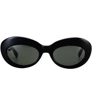 Poms + Sabina Socol + Black Sunglasses