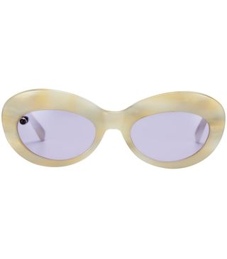 Poms + Sabina Socol + Ivory Sunglasses
