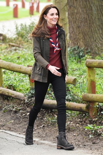 How Kate Middleton Wears Skinny Jeans and Boots in 2019 | Who What Wear