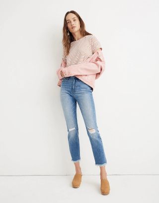Madewell + The Perfect Vintage Jean in Parnell Wash: Comfort Stretch Edition