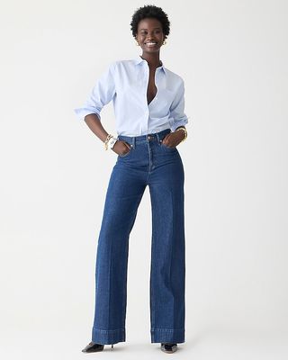 J.Crew + Denim Trouser