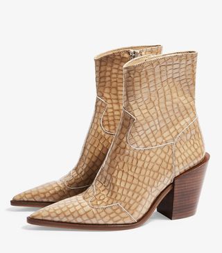 Topshop + Howdie Western Boots