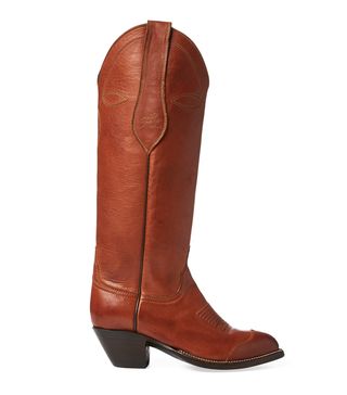 Polo Ralph Lauren + Kiera Leather Cowboy Boot