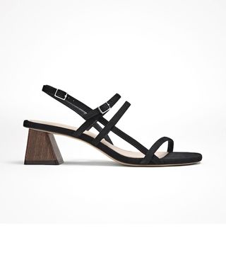 Massimo Dutti + Heeled Suede Sandals