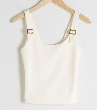 
Other Stories + Square Buckle Strap Tank Top