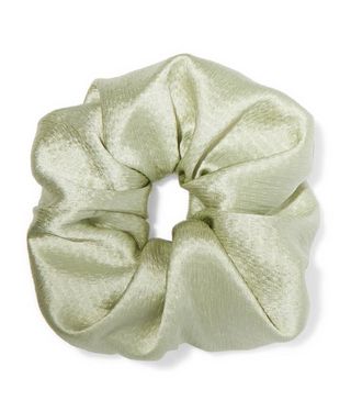 Jennifer Behr + Hammered Silk-Satin Hair Tie