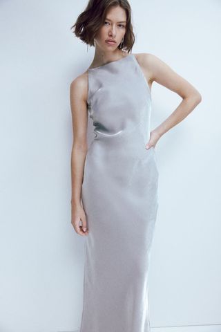H&M + Maxi Dress With a Sheen