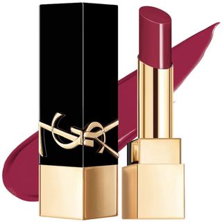 Yves Saint Laurent + Rouge Pur Couture The Bold High Pigment Lipstick in Undeniable Plum