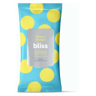 Bliss + Lemon & Sage Refreshing Body Wipes