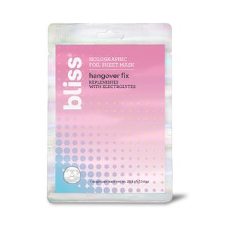 Bliss + Hangover Fix Holographic Foil Sheet Mask