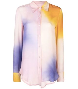 A.L.C. + Tie-Dye Print Shirt
