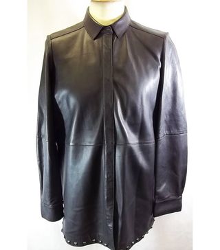 Uterqüe + Leather Jacket