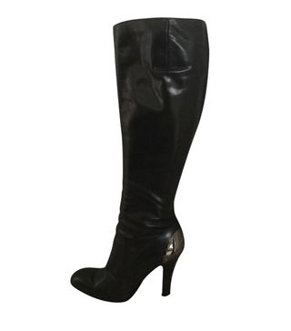 Gianni Versace + Leather Boots