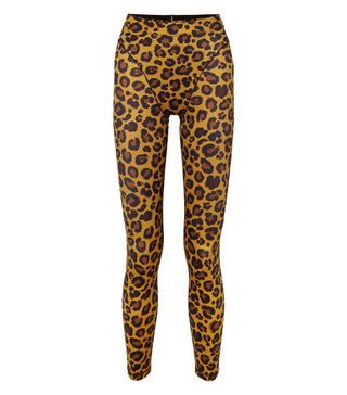 Adam Selman Sport + Leopard-Print Nylon-Blend Leggings