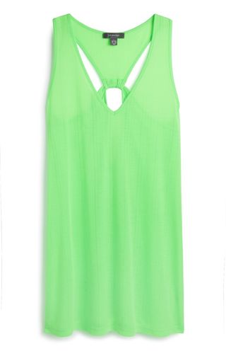 Primark + Green Twist Back Jersey Knit Dress