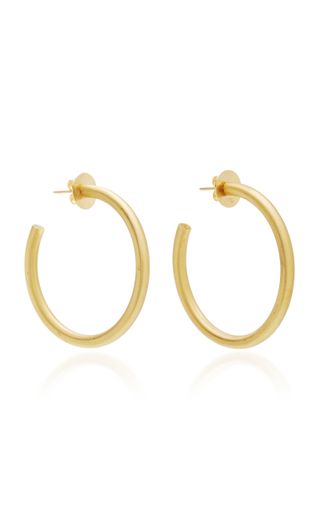 Octavia Elizabeth + Georgia 18k Gold Hoop Earrings