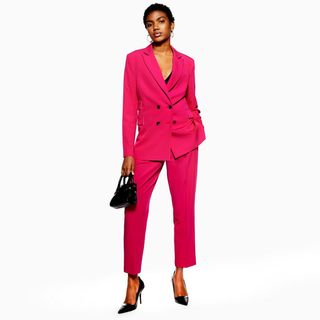 Topshop + Pink Suit