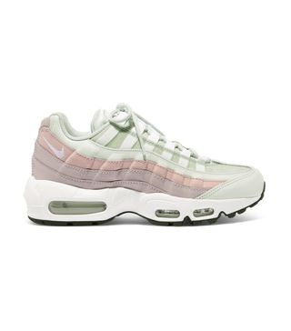 Nike + Air Max 95 Suede, Mesh and Leather Sneakers