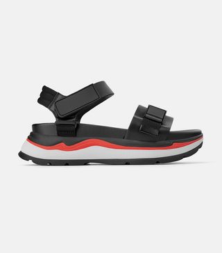 Zara + Athletic Platform Sandals