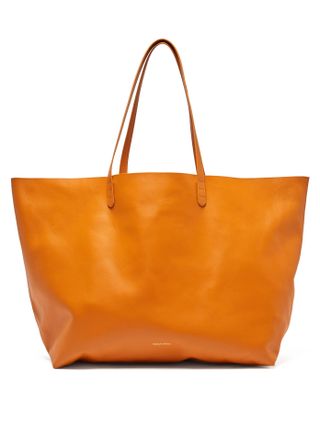 Mansur Gavriel + Oversized Leather Tote Bag