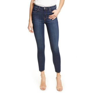 L'Agence + Margot High Waist Crop Jeans