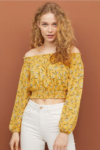 H&M + Off-the-Shoulder Top