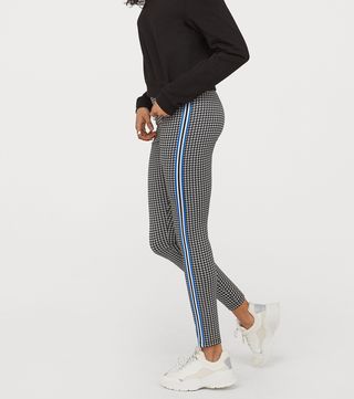 H&M + Leggings with Side Stripes